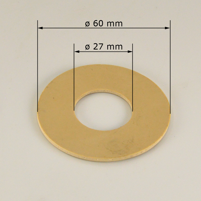 Těsnění pryžové 60x27x2 (1", MD)