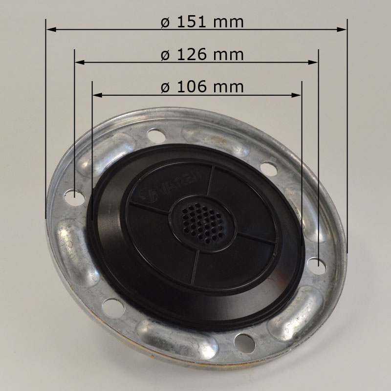Příruba Varem 1" pozink