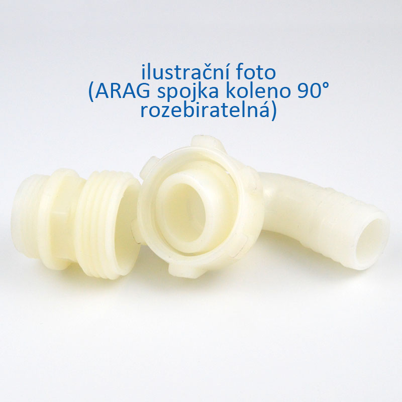 ARAG spojka koleno 90° rozebiratelná