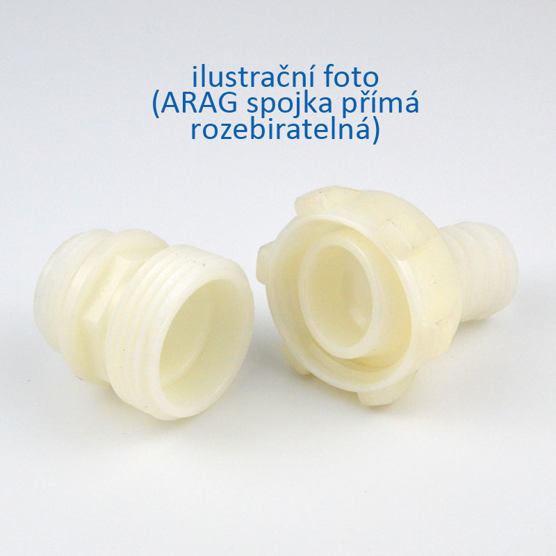 ARAG spojka 3/4" x 20 mm (hadice 3/4") přímá rozebiratelná