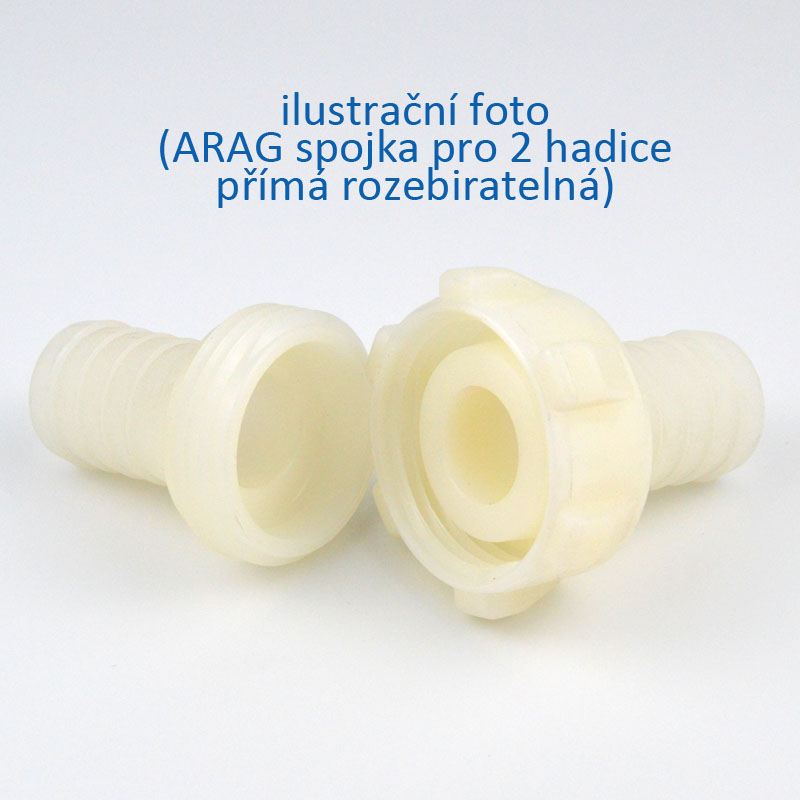 ARAG spojka dvou hadic 20 x 20 (hadice 3/4") přímá rozebiratelná